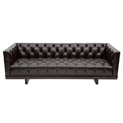 1960s Sofas 1 207 For At 1stdibs Ward Bennett On Tufted Leather Sofa For Lehigh Furniture Circa 1960s