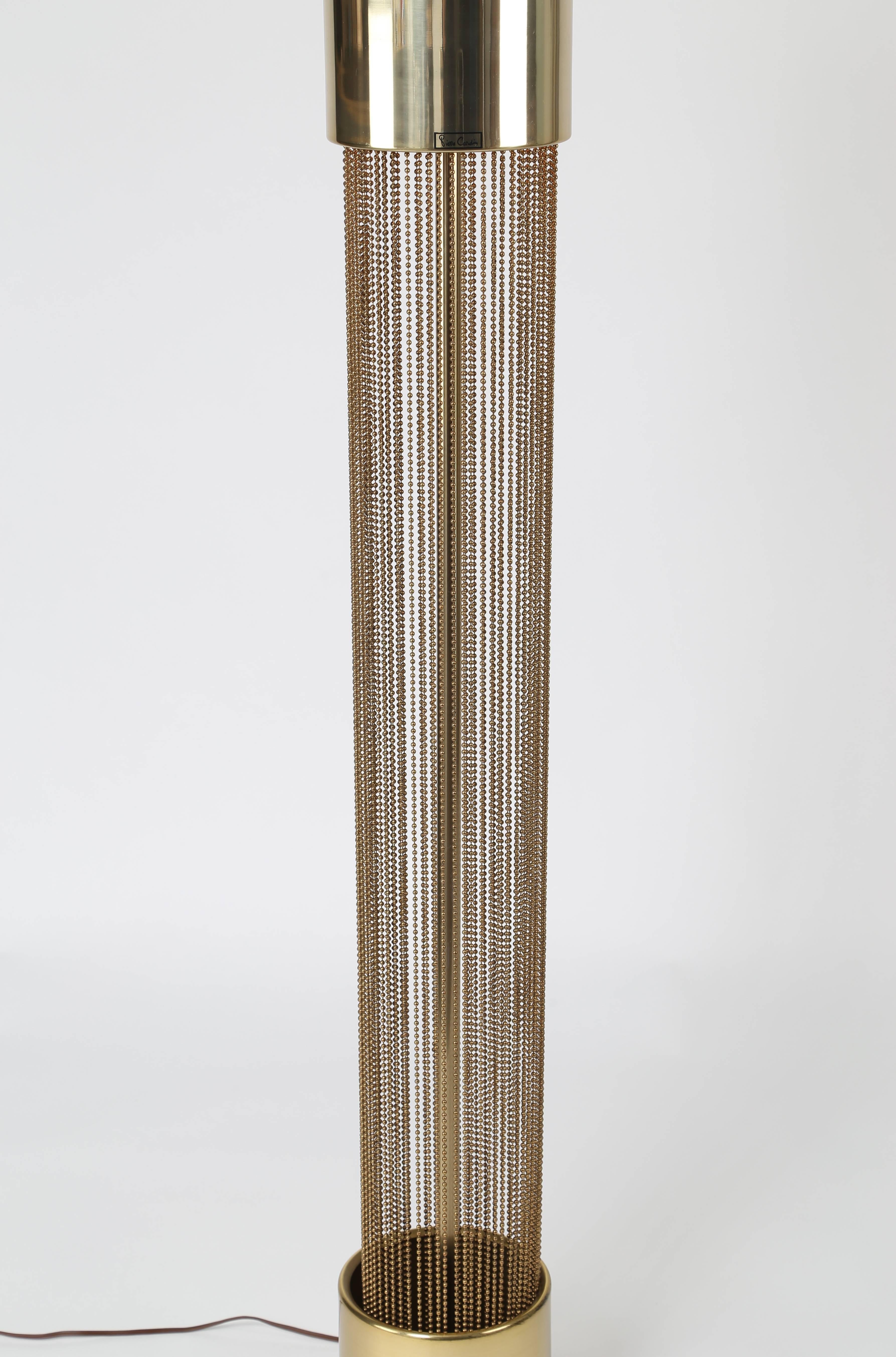 beaded lamp chain