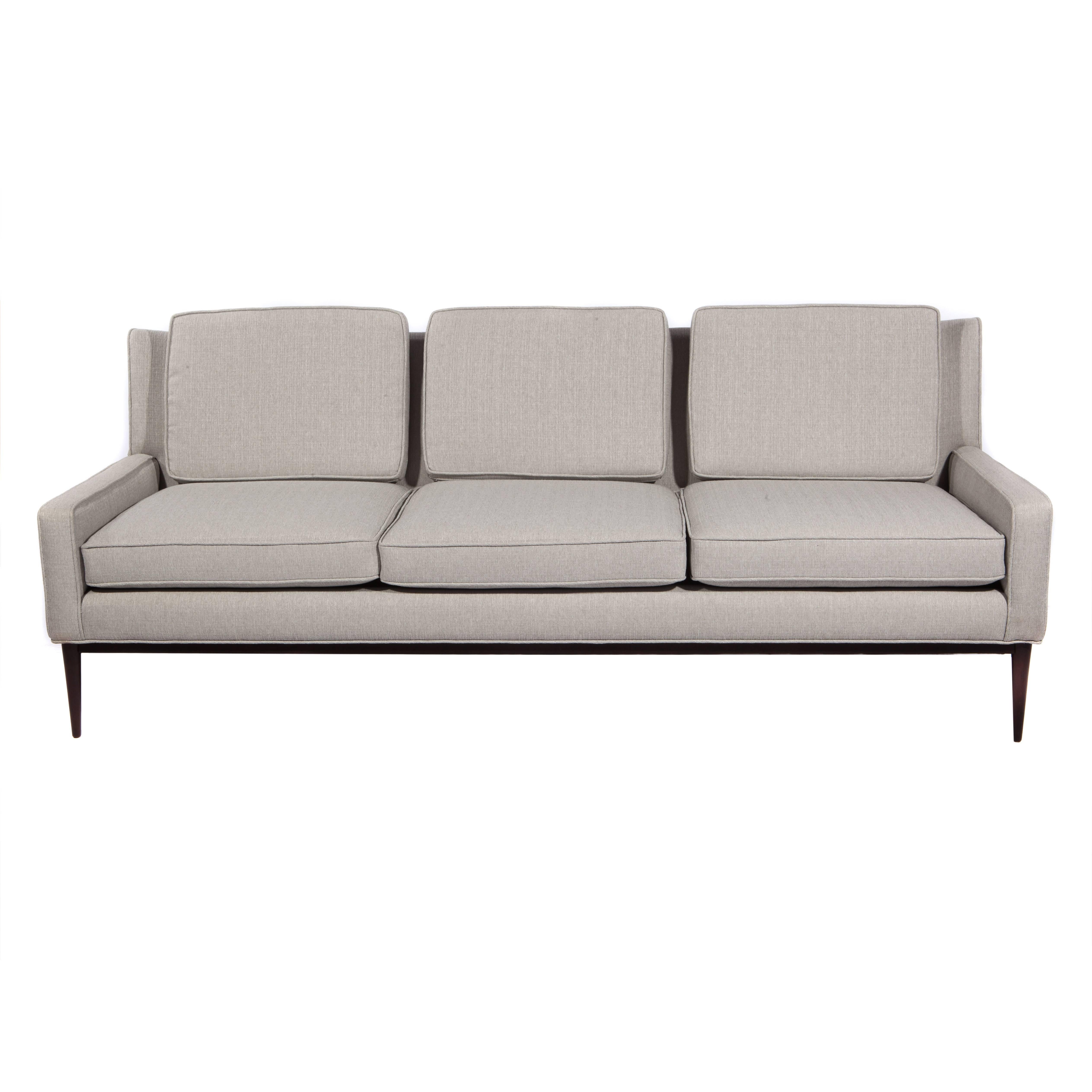 American Three-Seat Sofa by Paul McCobb for Directional, Circa 1950s For Sale