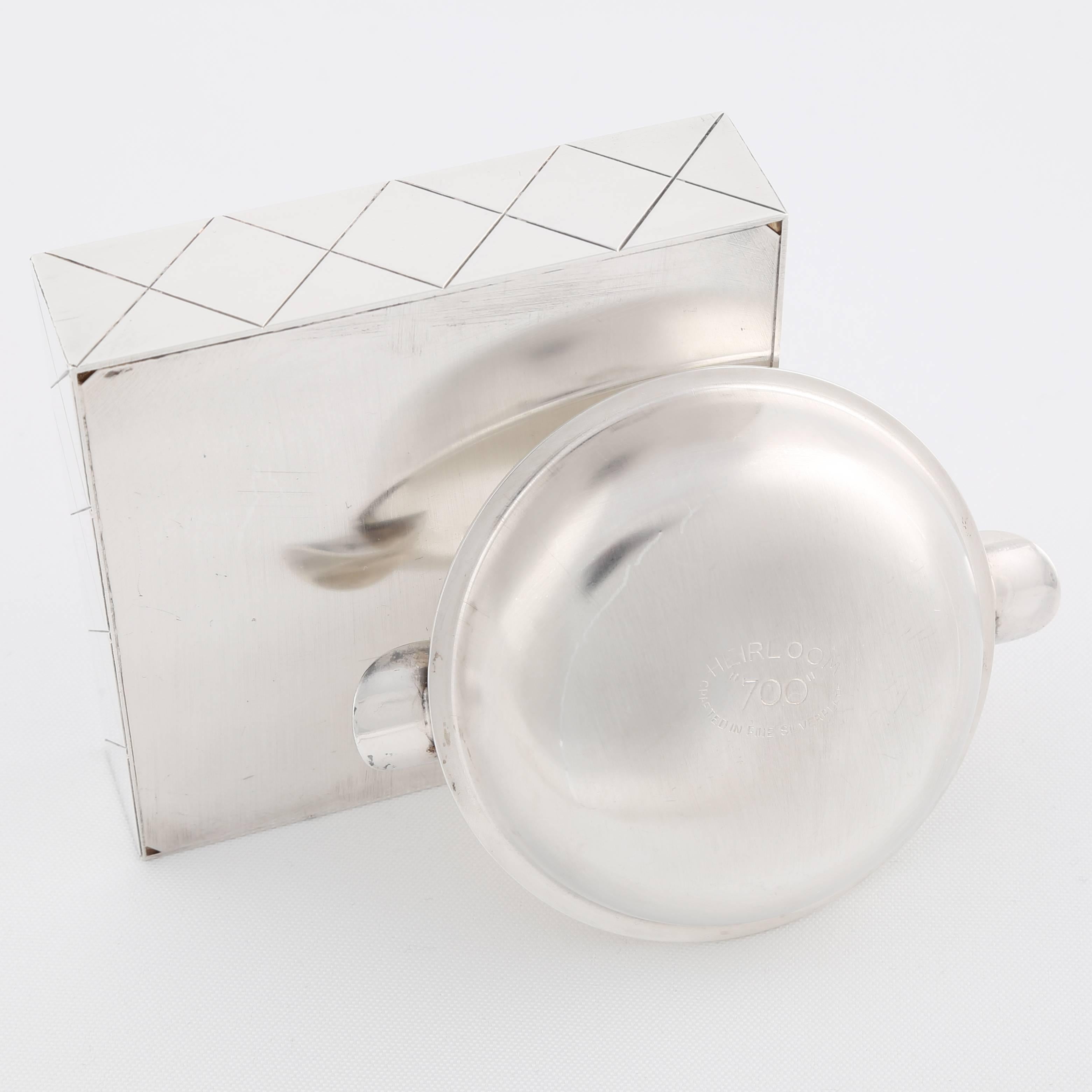 Mid-20th Century Tommi Parzinger Silver Plate Ashtray, circa 1950s