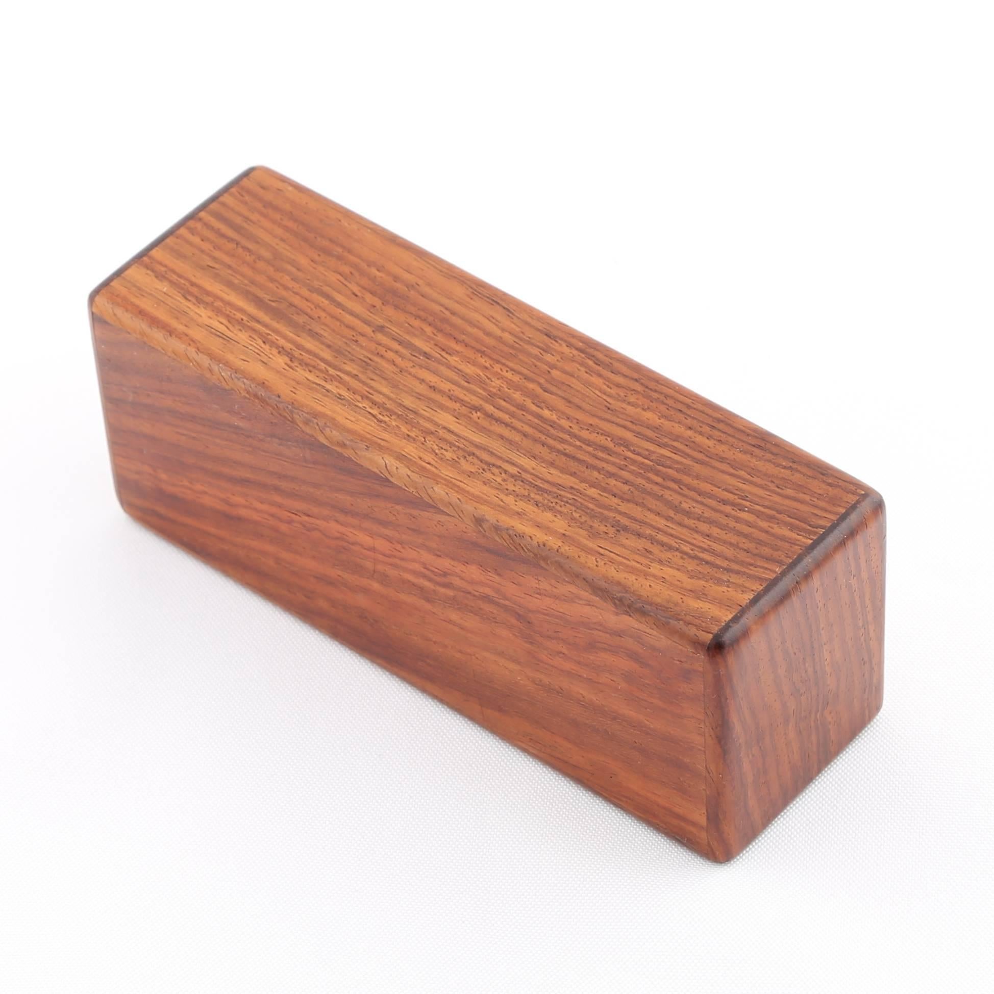 Wooden Box with Sliding Top by Jerry Madrigale, circa 1980s 4