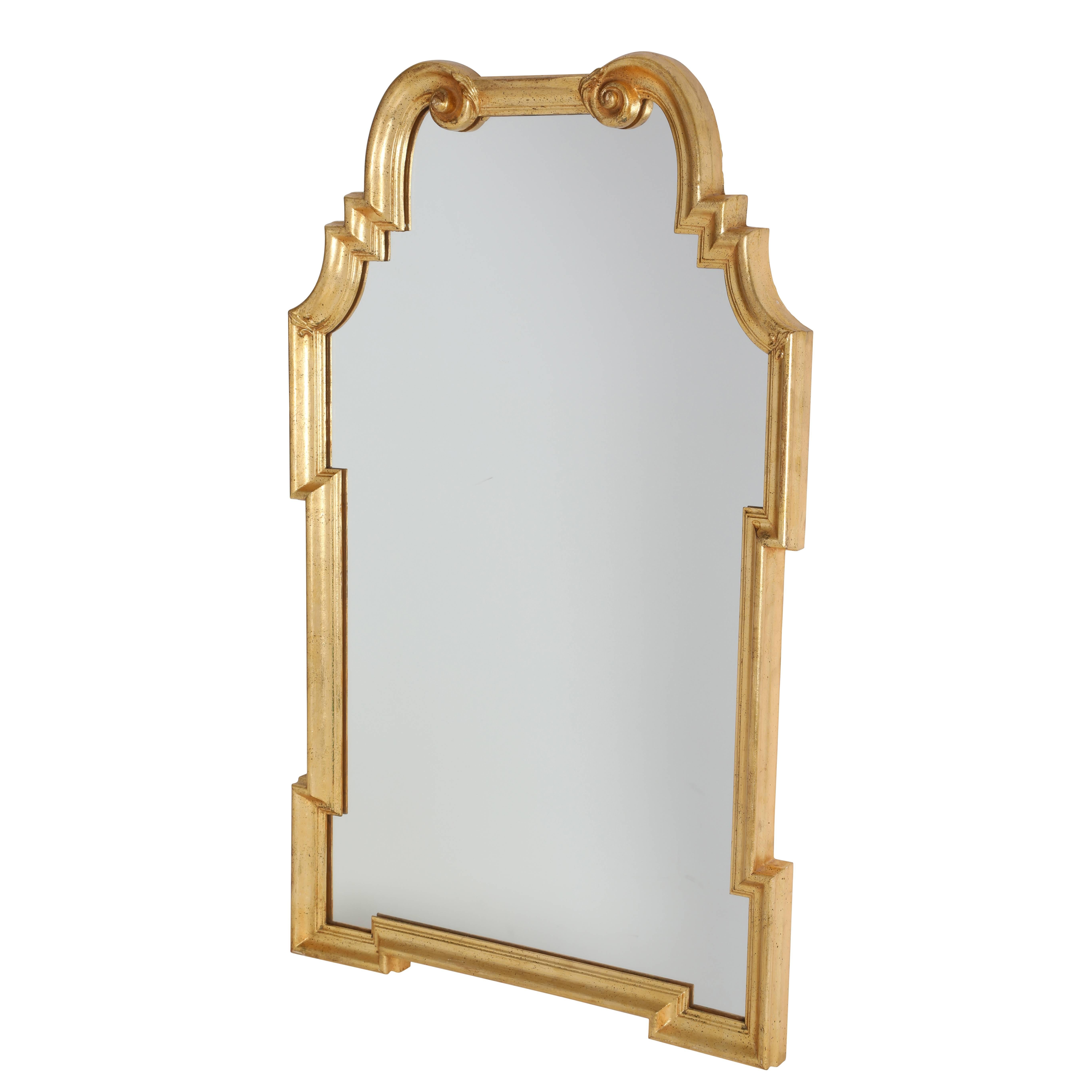 American Ornate 1960s Gilded Mirror by Labarge