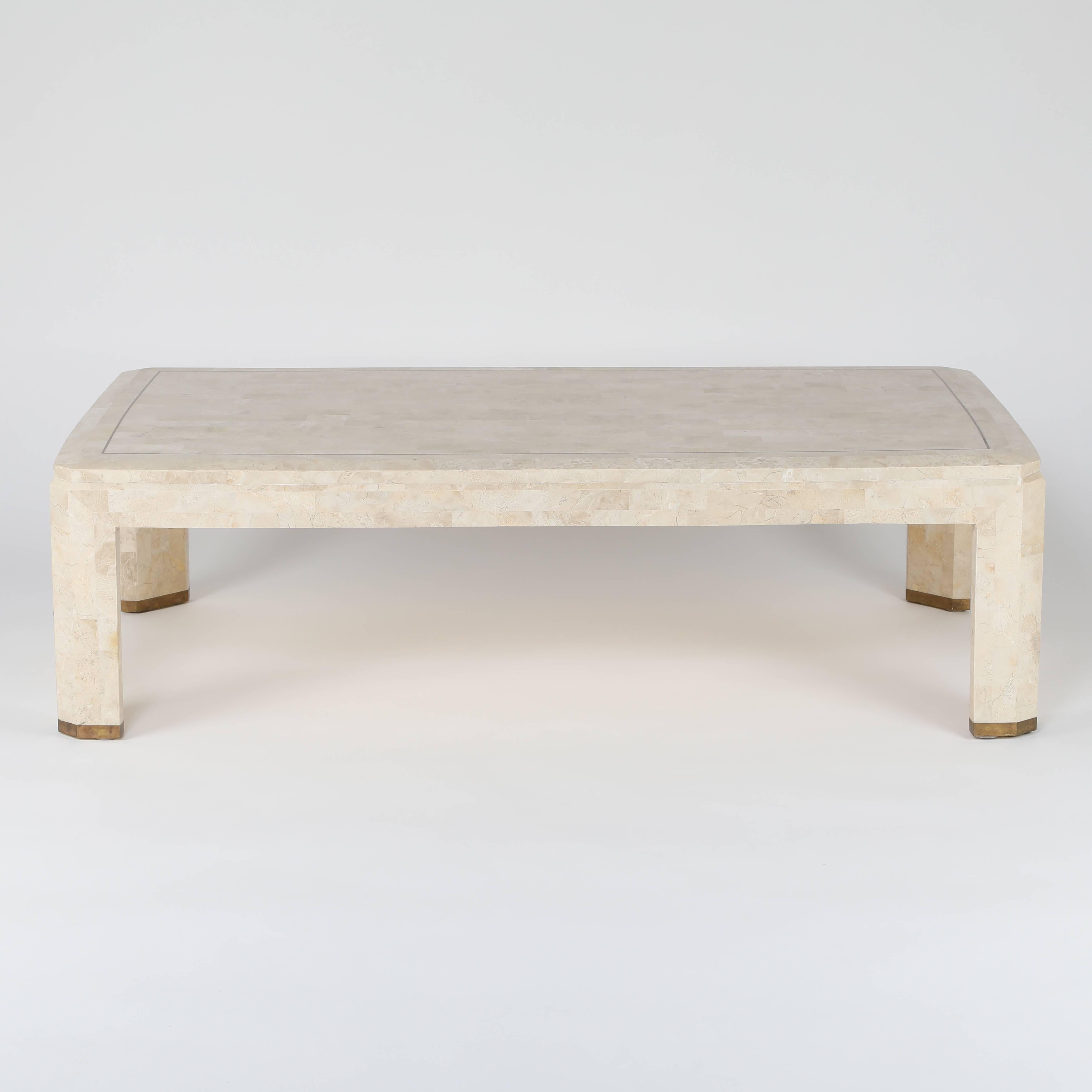 coral coffee table