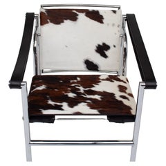 Poltrona Le Corbusier LC1 in pelle di vacchetta di Cassina