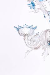 Blue Murano Chandelier
