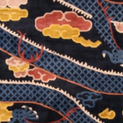 Vintage Tibetan Runner, 1950s, 275 x 100 cm