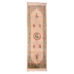 Peking Art Deco Runner, China, 1970s, 304 x 99 cm
