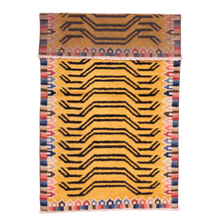 Vintage Tibetan Rug, 1960s, 144 x 81 cm