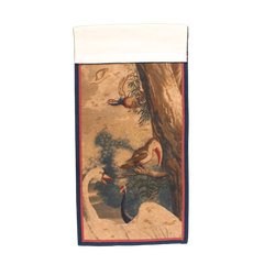 Antique French Verdure Tapestry Panel with Exotic Birds, circa 1780
