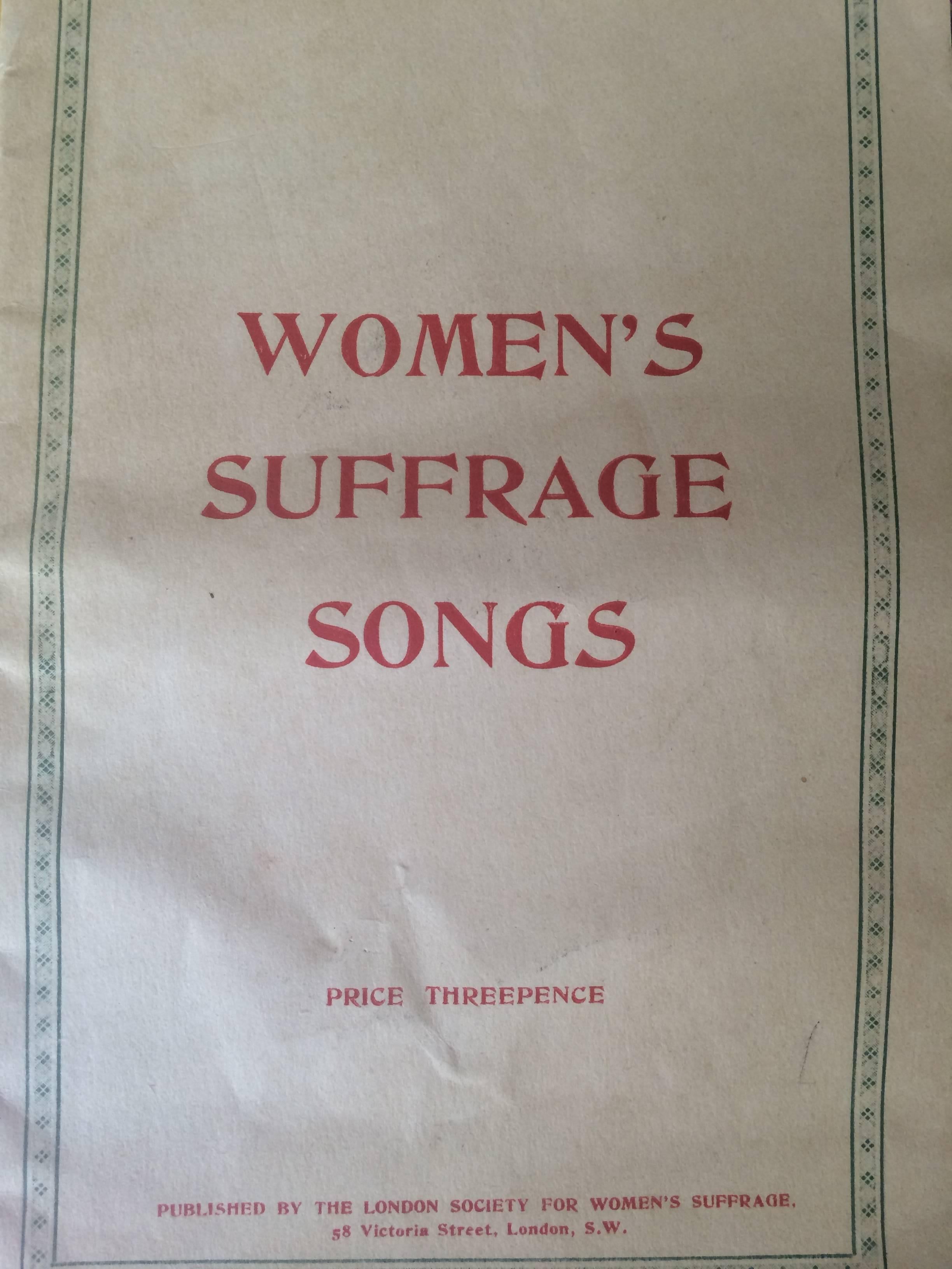 suffragette posters