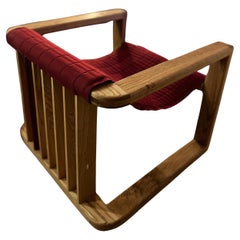 Sillón iH-v3 de roble y lana