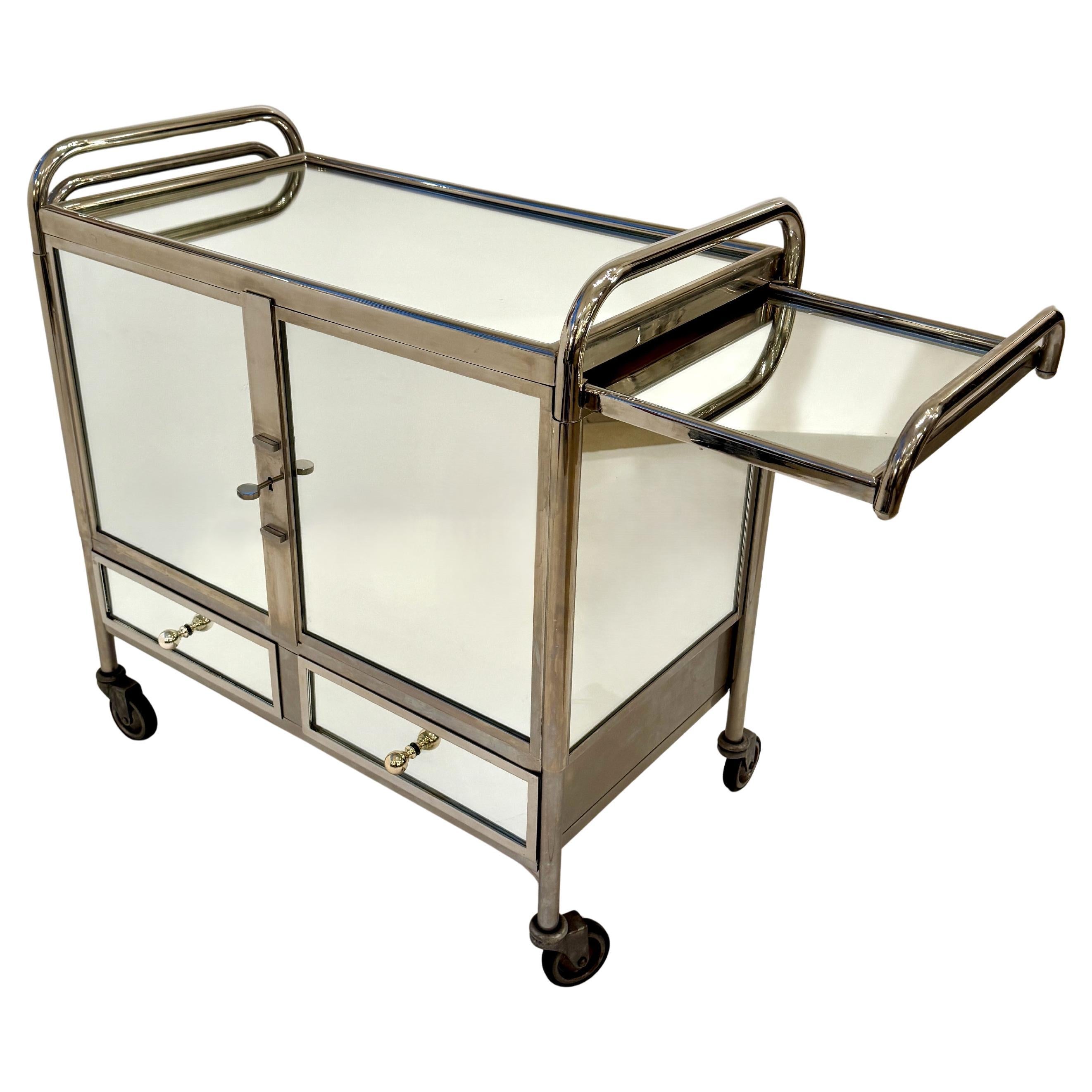 Art Deco Bar Cart, France 1930s For Sale
