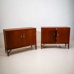 Pair of Sideboards, Model 232 by Børge Mogensen for FDB Møbler, Denmark, 1960s