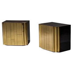 Pair of Bedside Cabinets by Luciano Frigerio for Frigerio di Desio, Italy, 1970s