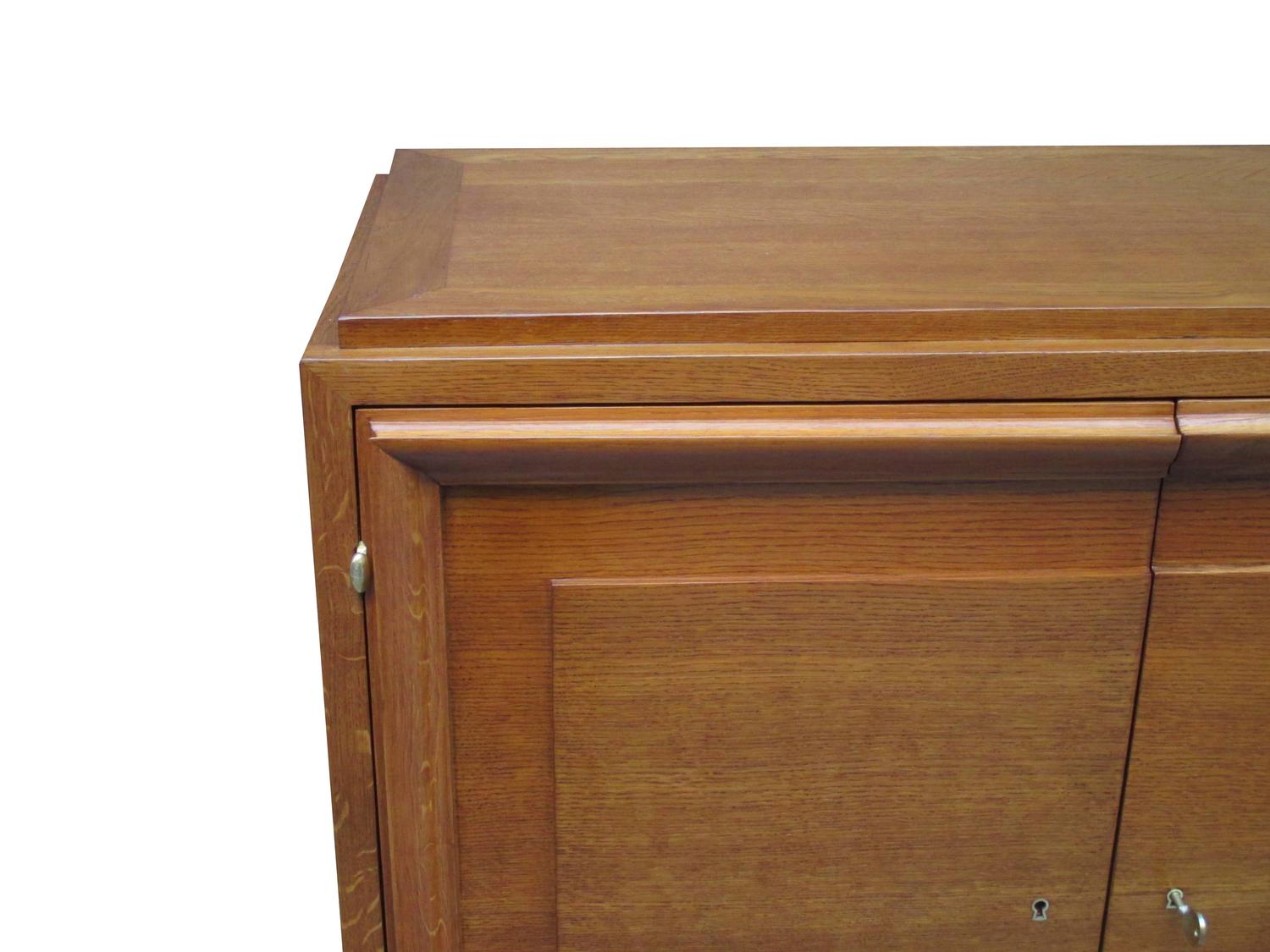 Pair of Modernist Oak For Sale at 1stdibs