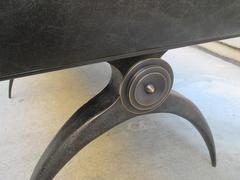 Fine Modernist Bench in Solid Bronze