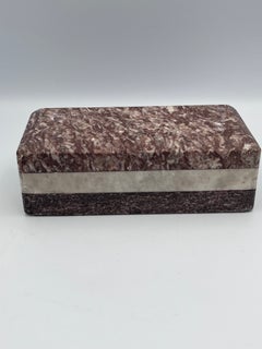 Rare Art Deco Specimen Marble Red Brecciated Doorstop, Paperweight, or Bookend