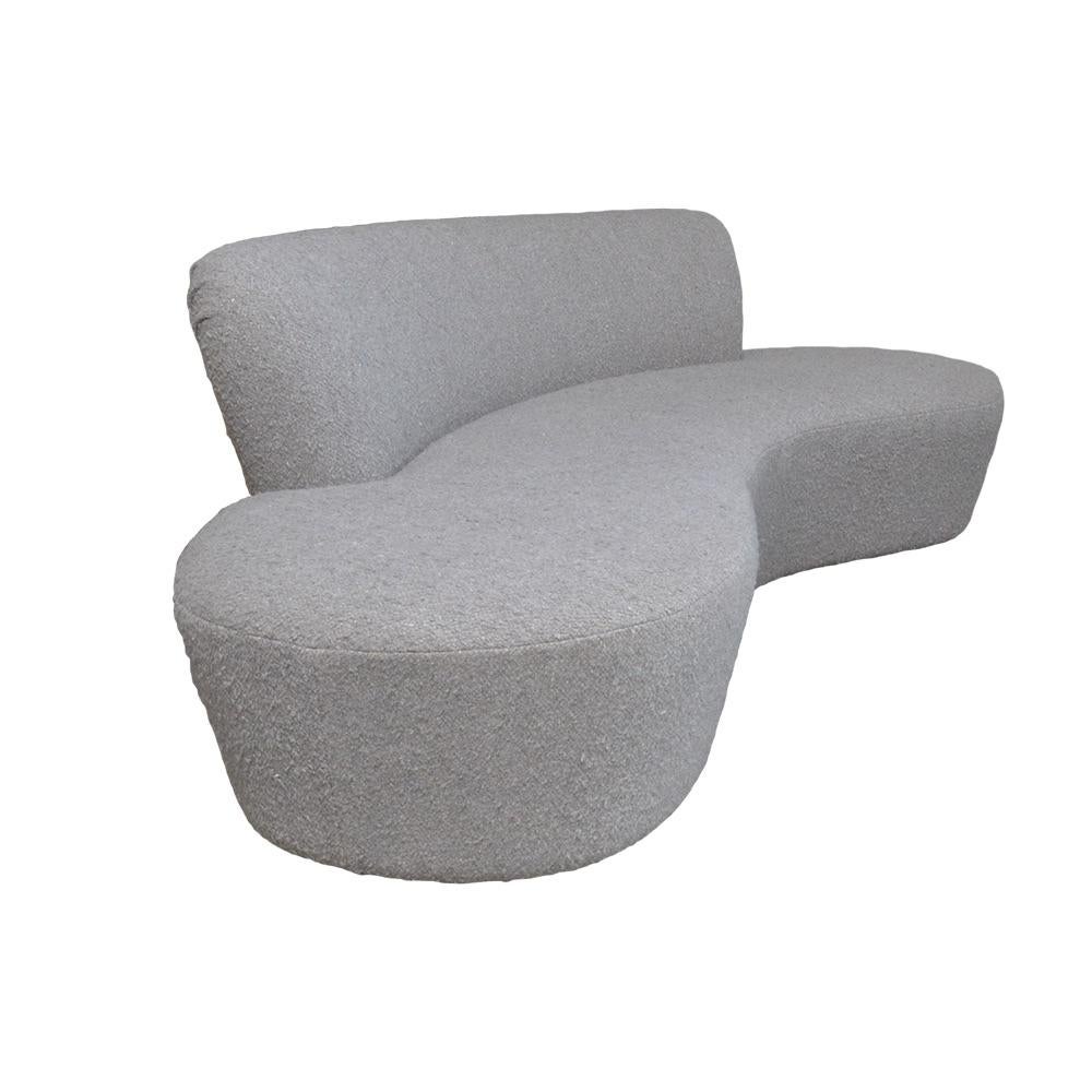 Linen Eclipse sofa by am designs For Sale