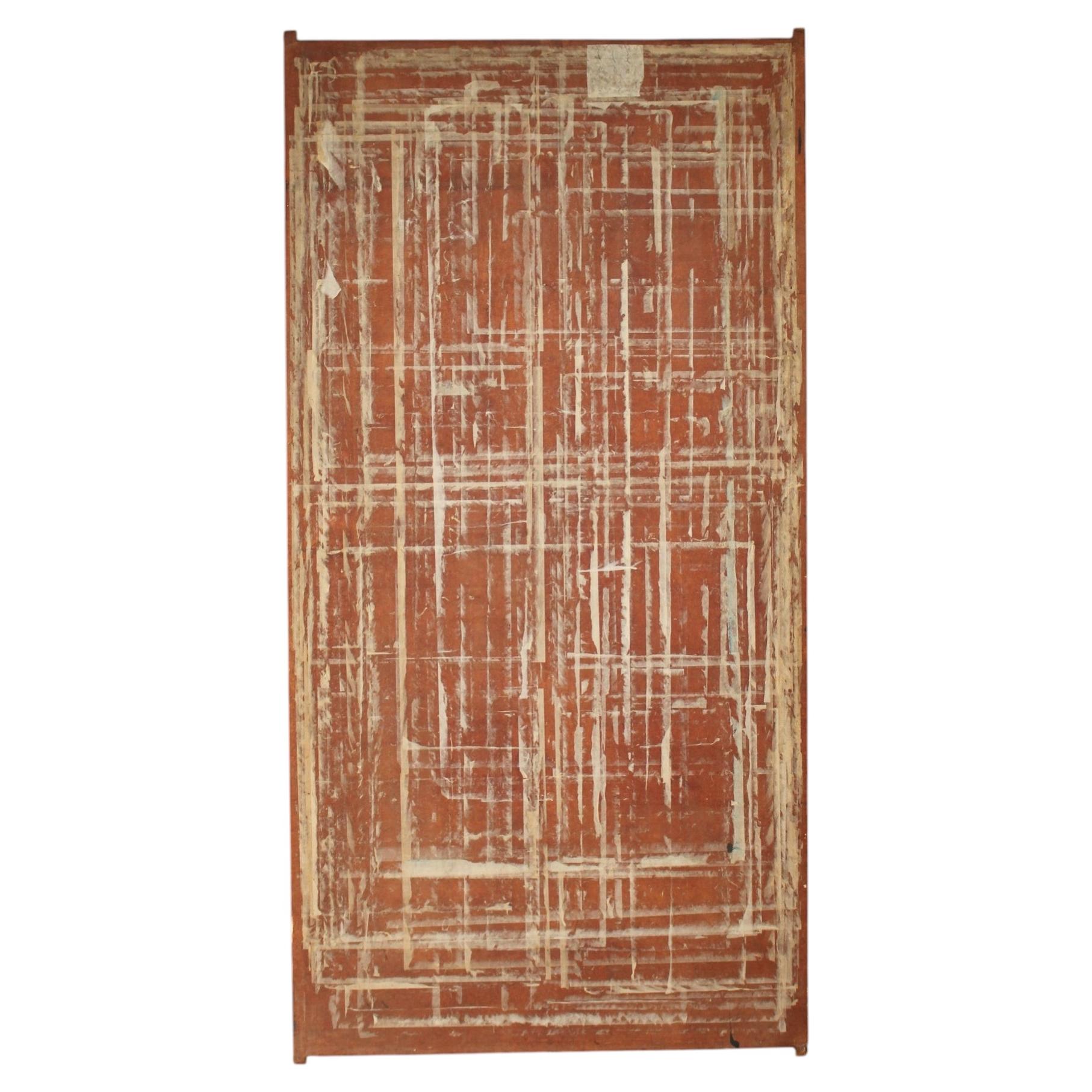 F35 Old japanese, a board used by a mounting artisan *hyōgushi* Abstract art
