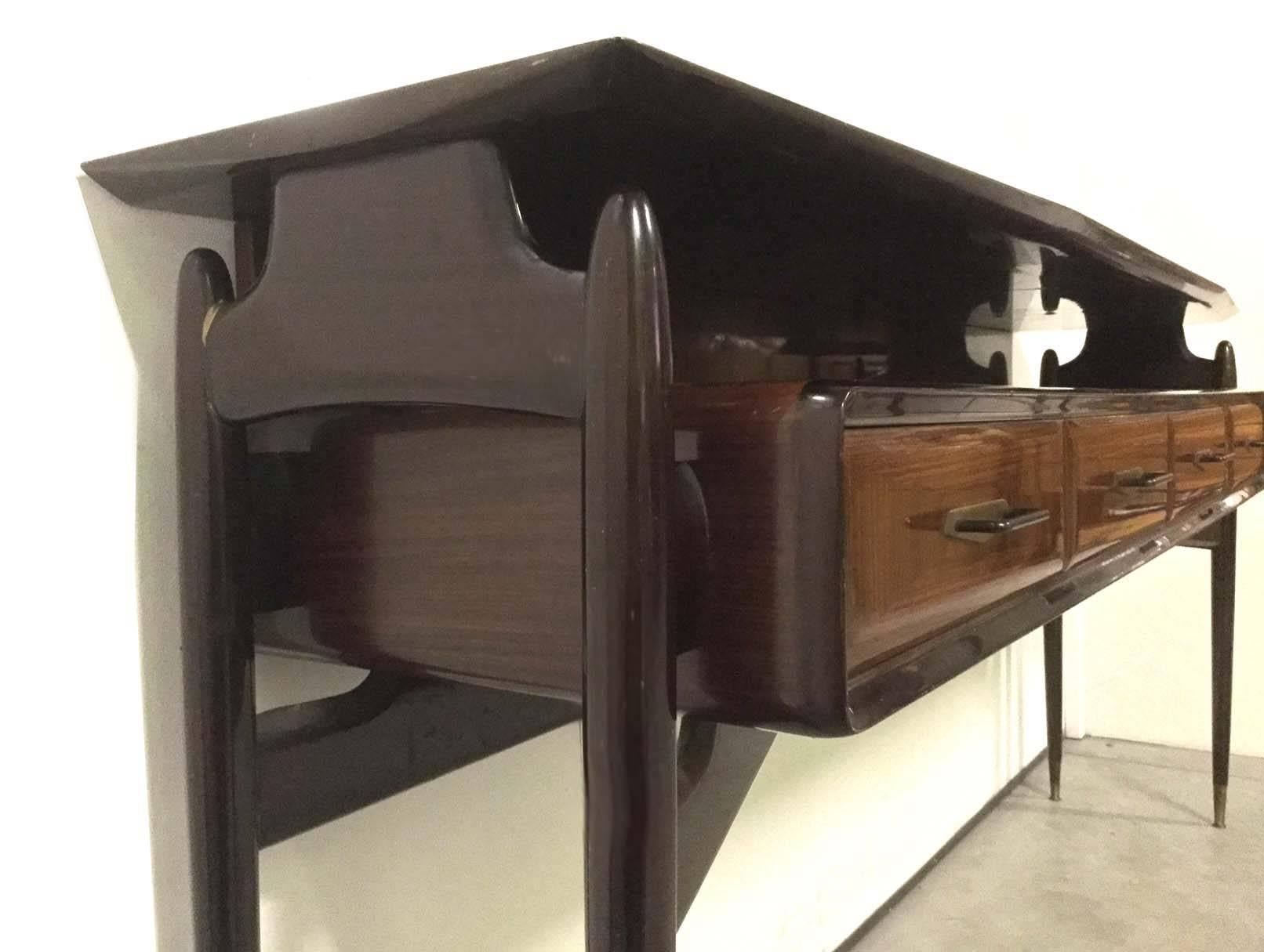 Exceptional Italian Console, 1950 2