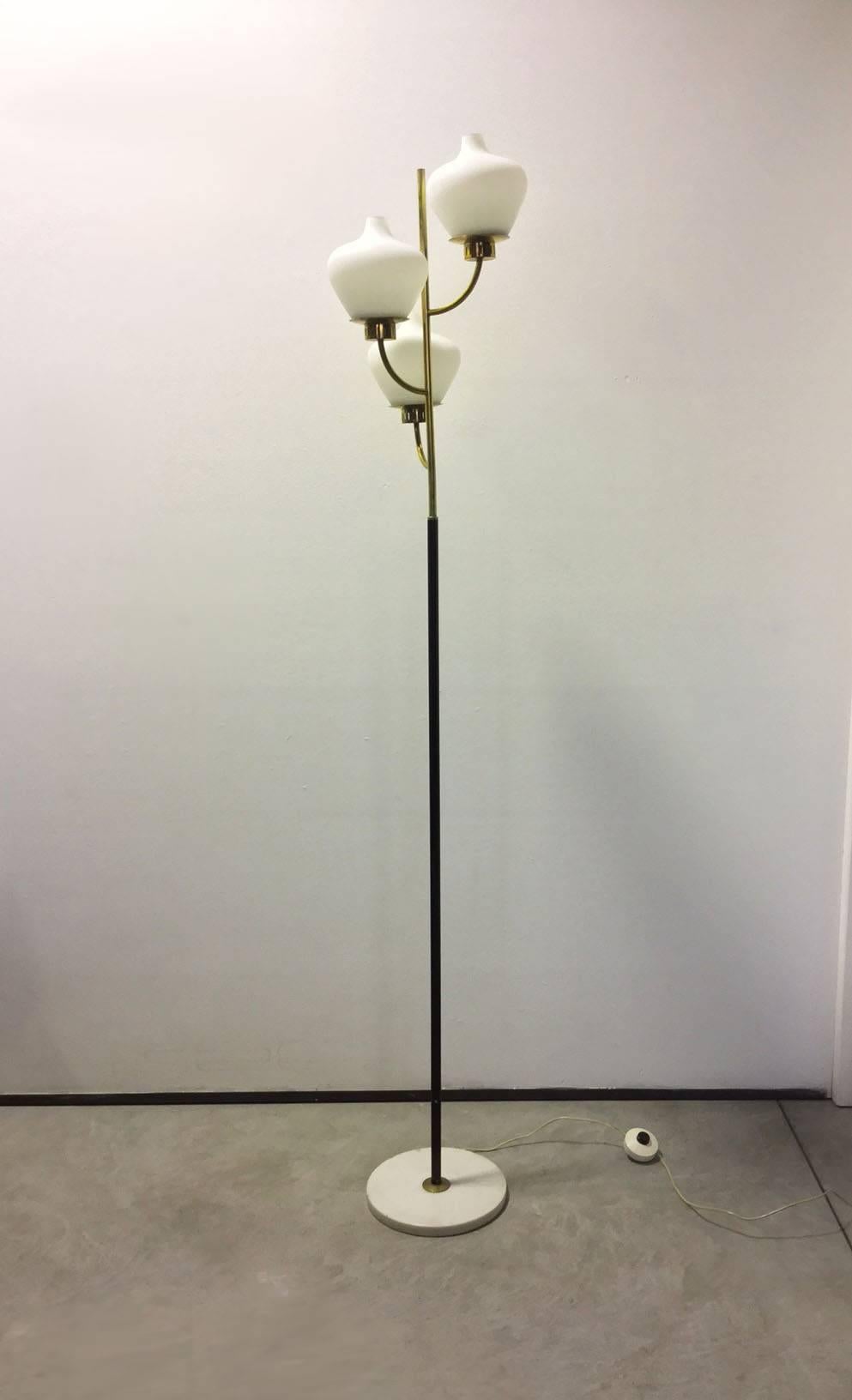 Italian Stilnovo Floor Lamp, 1950