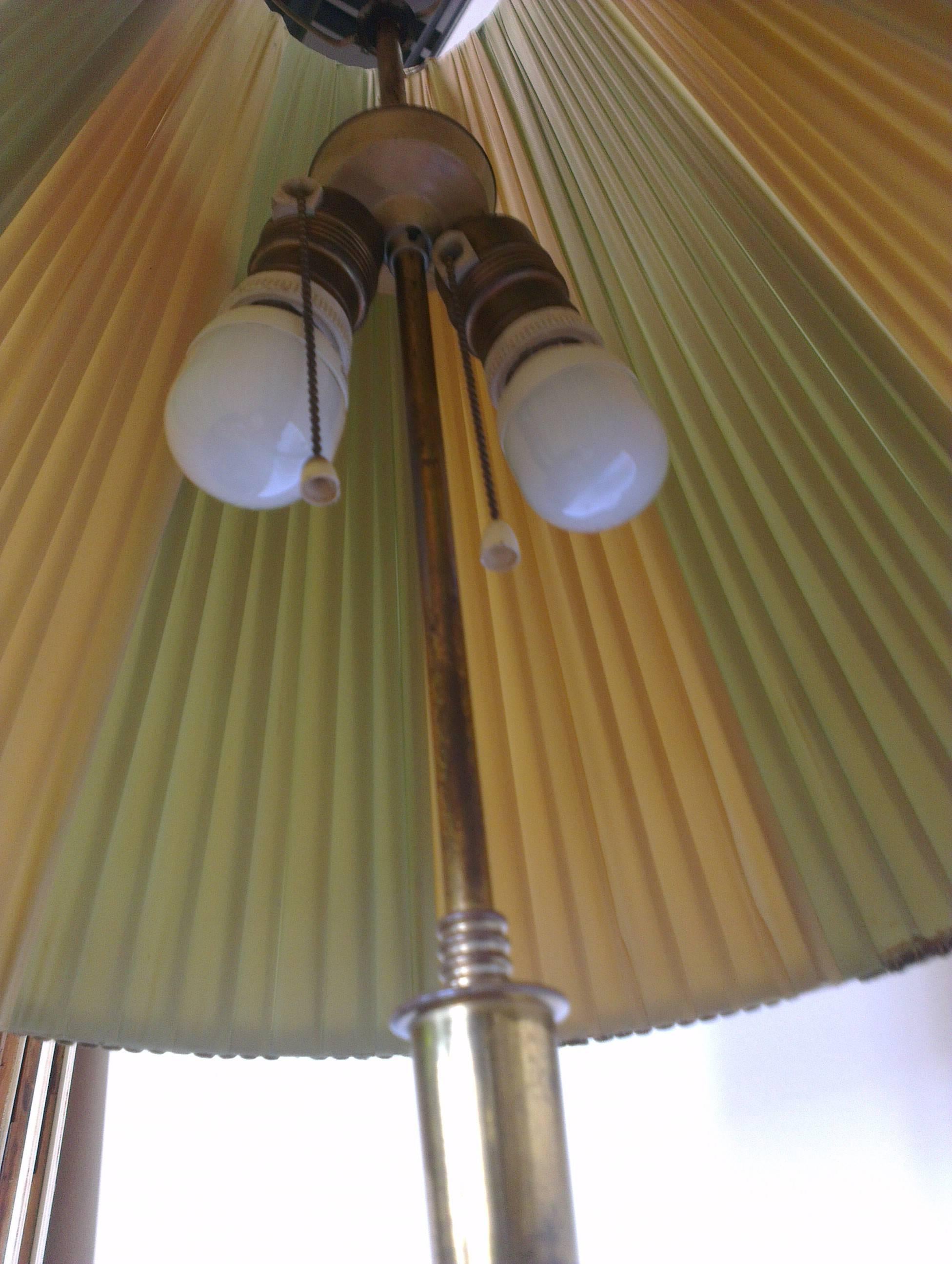 Lacquered Exceptional Italian Floor Lamp, 1950