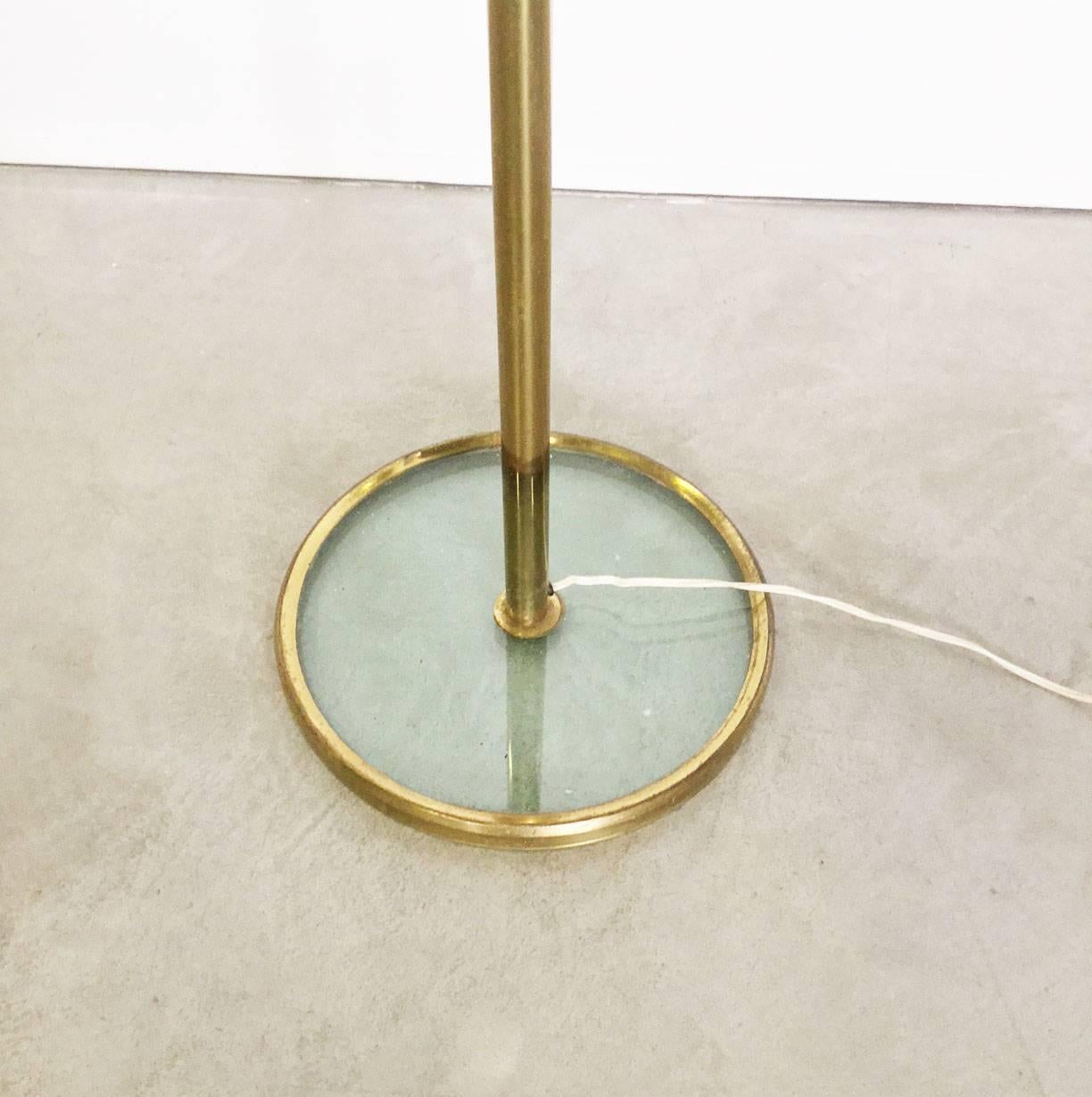 Italian Exceptional Gio Ponti Floor Lamp Prod. Fontana Arte For Sale
