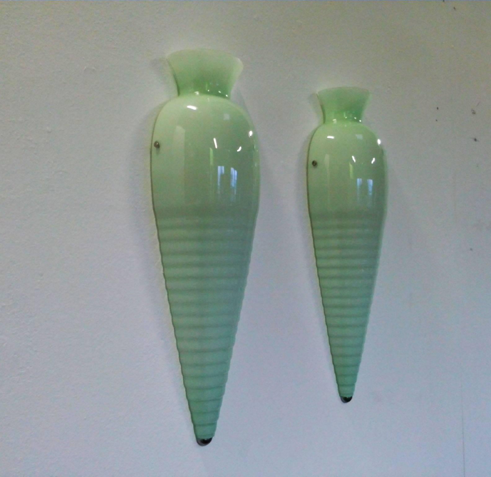Pair of Wall Sconces by Venini, 1970 2