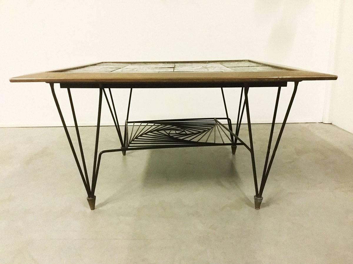 Mid-Century Modern Amazing Italian Coffee Table, 1950 For Sale