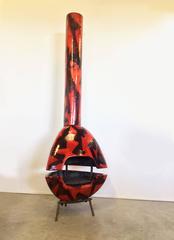 Amazing Ceramic Fireplace, 1950