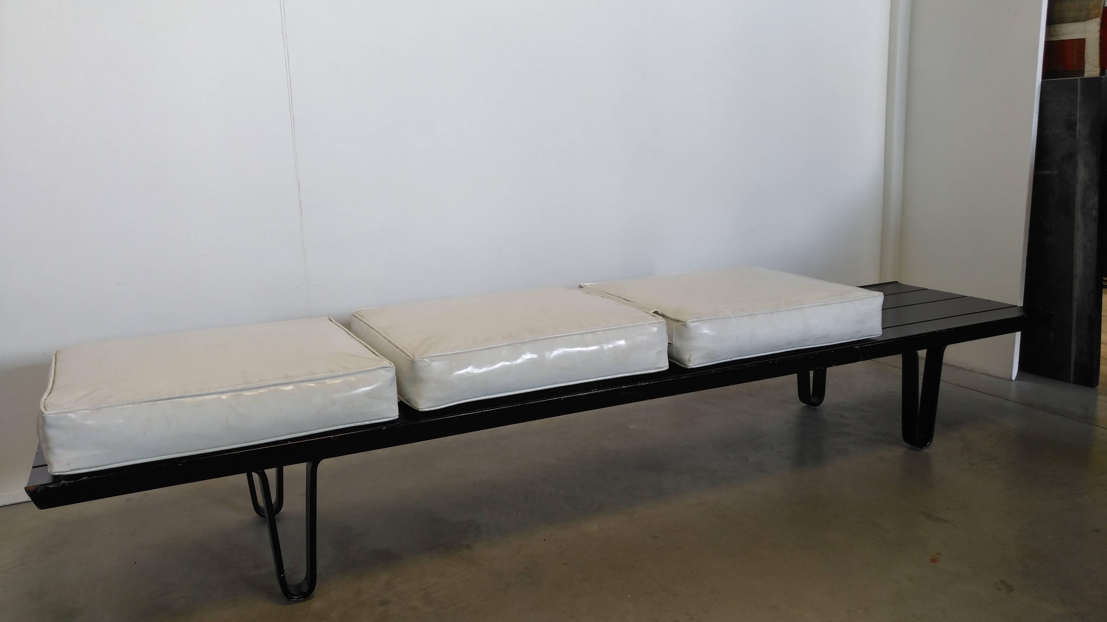 Mid-Century Modern Edward Wormley for Dunbar Long John Bench For Sale