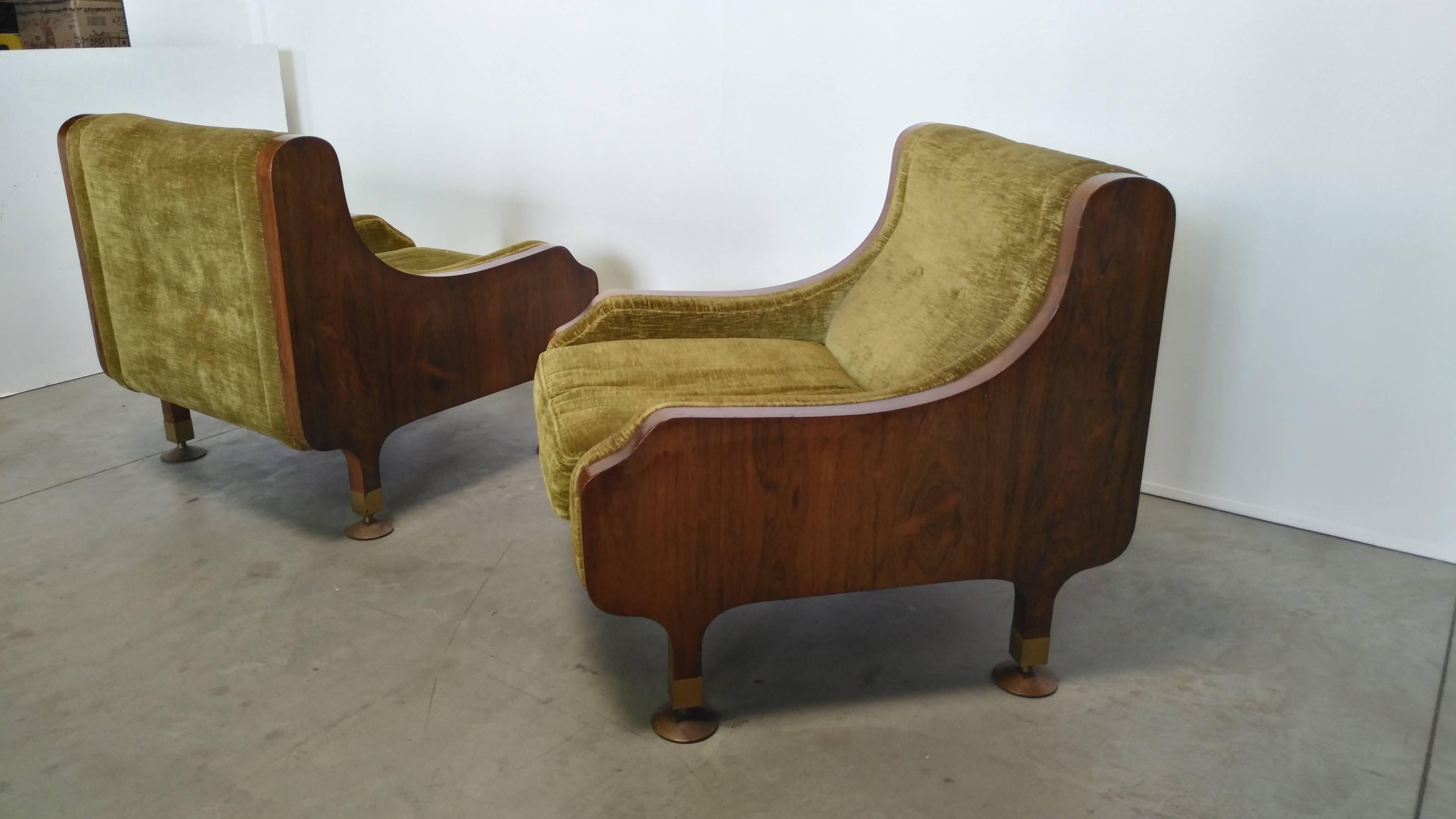 Mid-20th Century Living Room Set Attributed to Zanuso, 1950