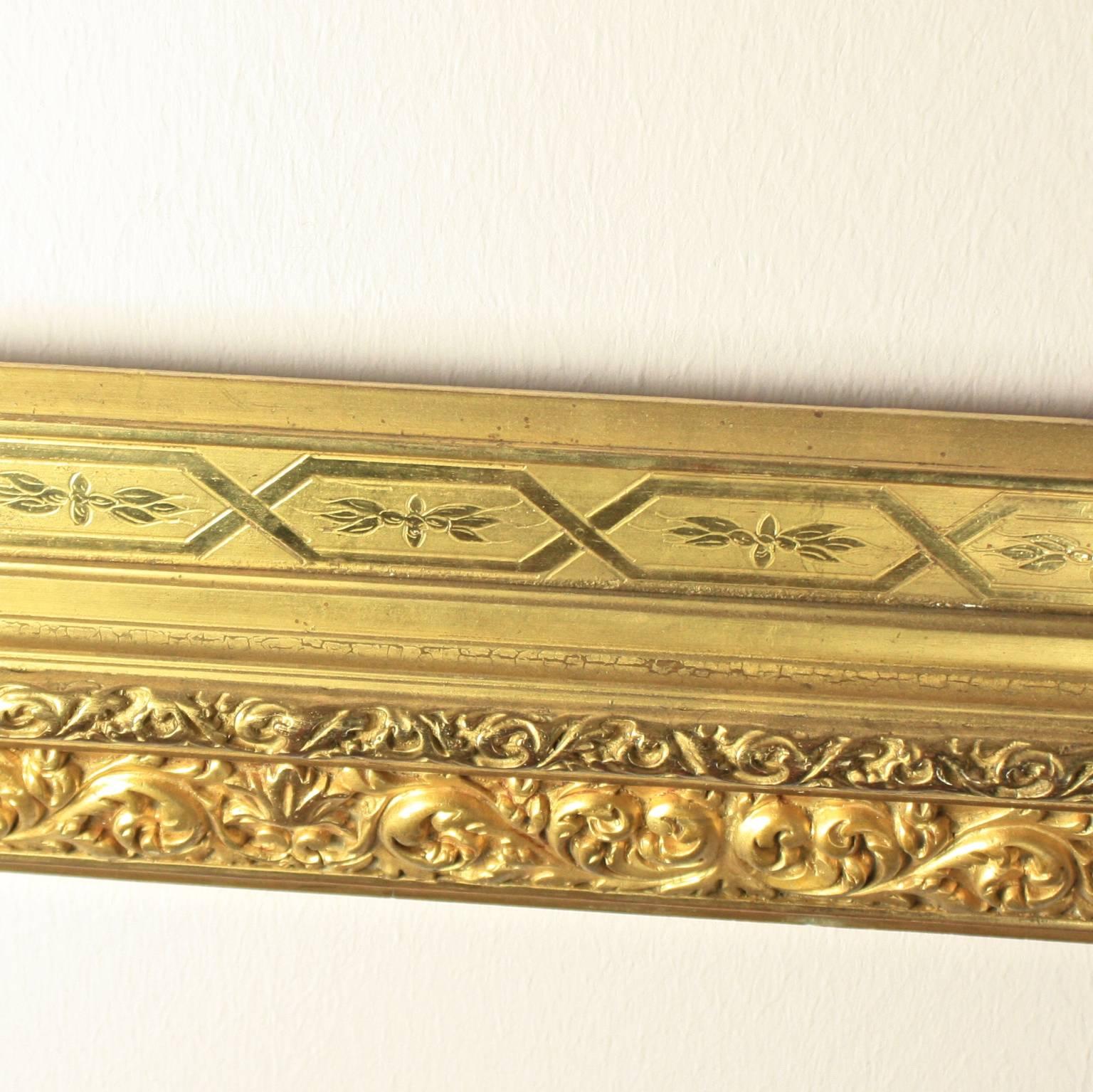Pair of Large 19th Century Italian Baroque Style Giltwood Frames For ...
