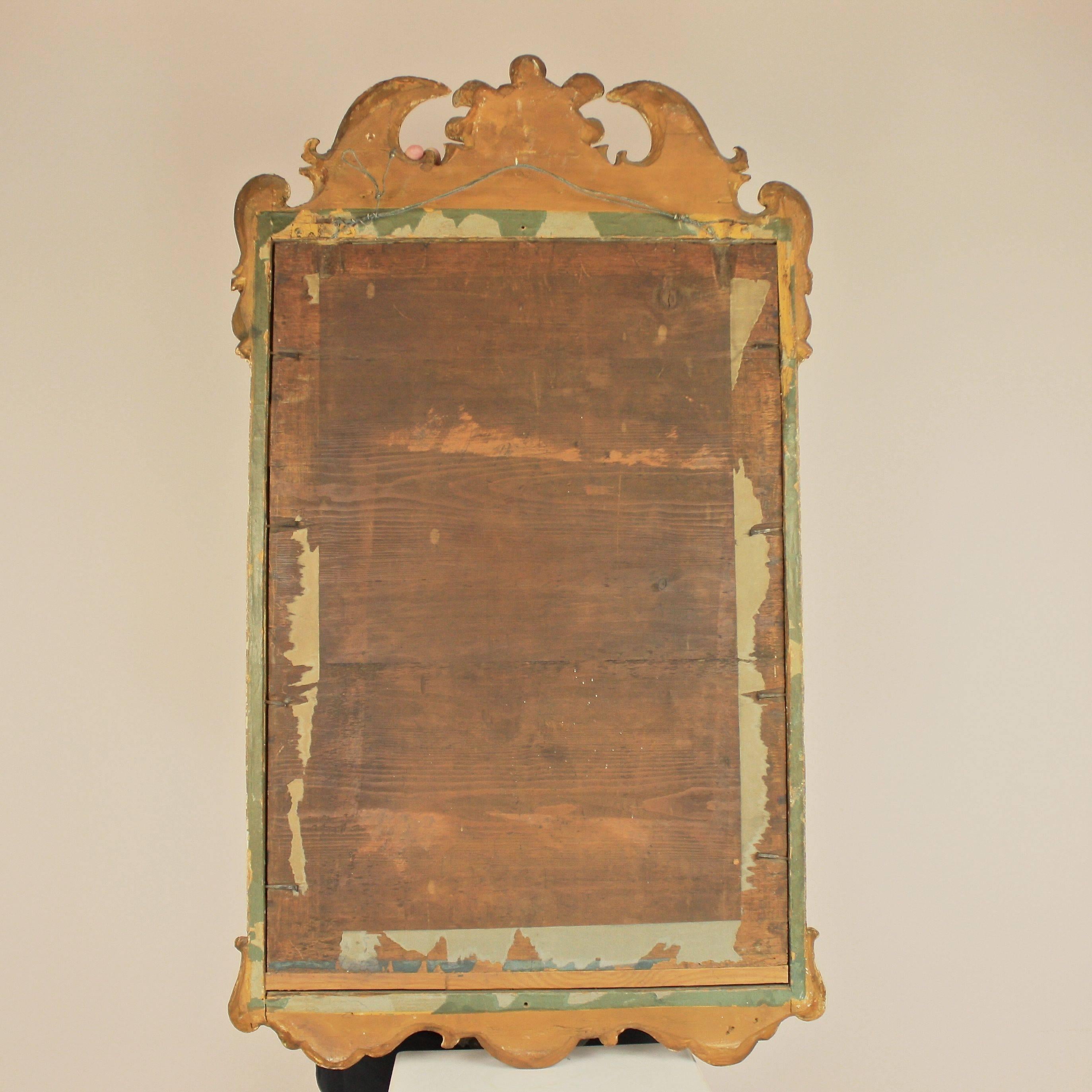Early 18th Century George I Giltwood Pier Mirror 2