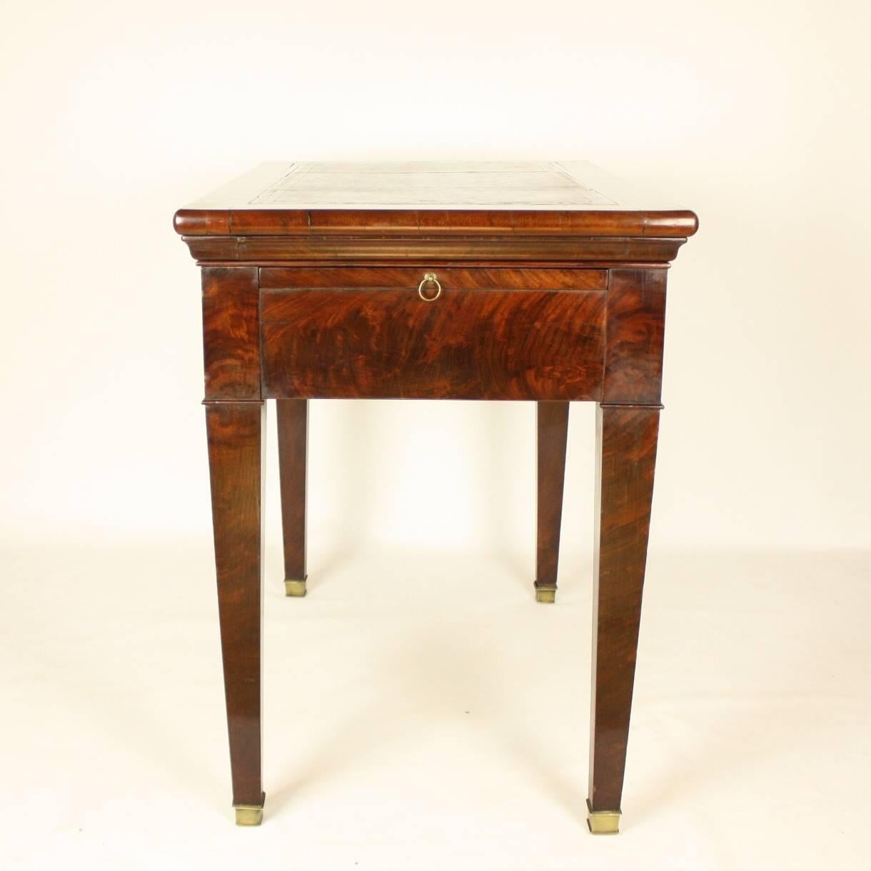 Late 18th Century Mahogany Veneered Architect's Table 3
