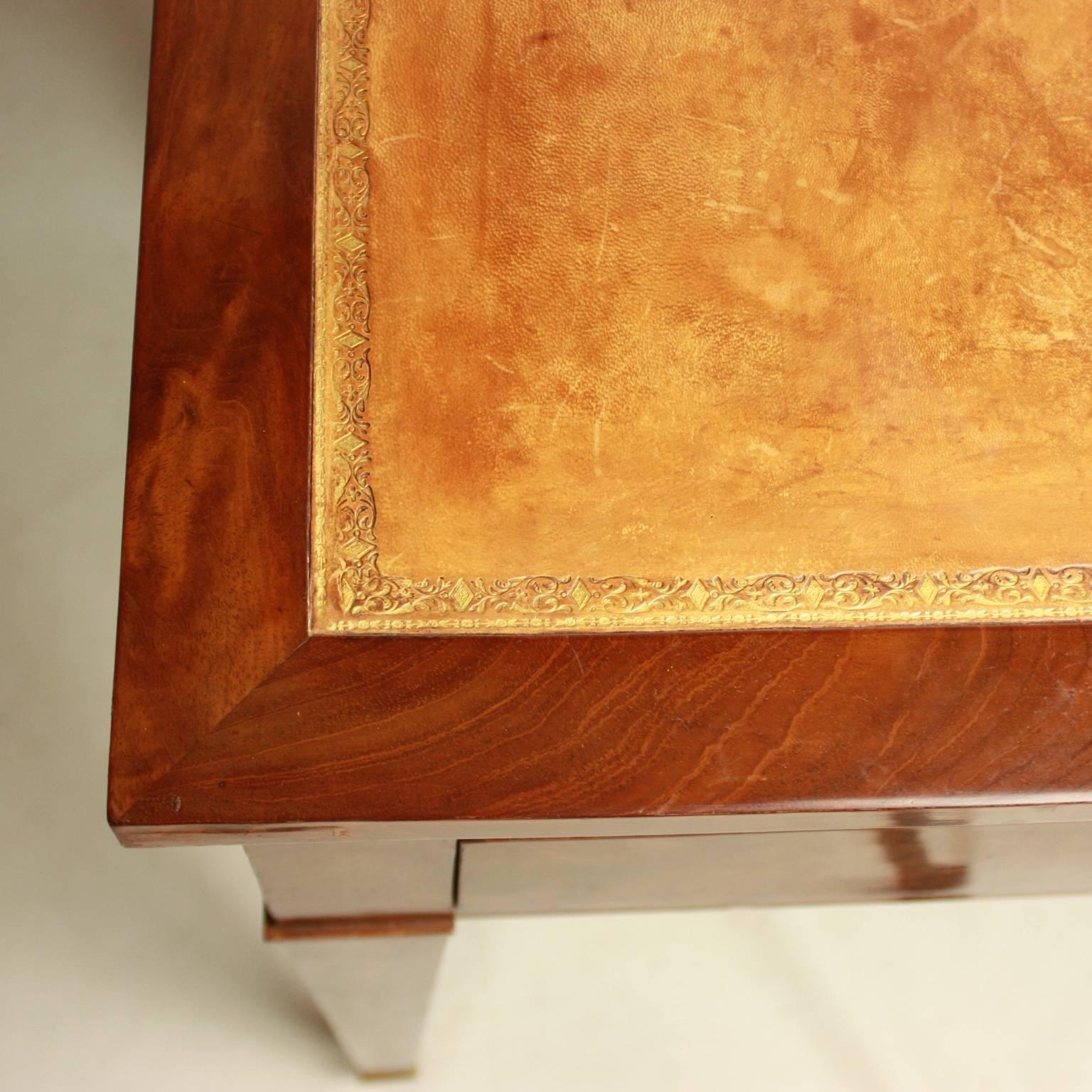 18th Century Directoire Mahogany Architect's Table 'Table à Tronchin'
