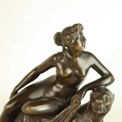 Small Bronze Sculpture of 'Ariadne Riding a Panther' after Dannecker