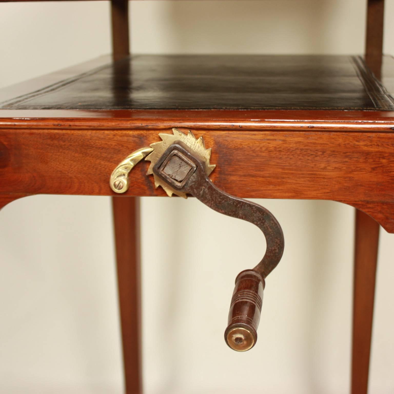 Late 18th Century Mahogany Architect's Table, in the Manner of Canabas In Excellent Condition In Berlin, DE