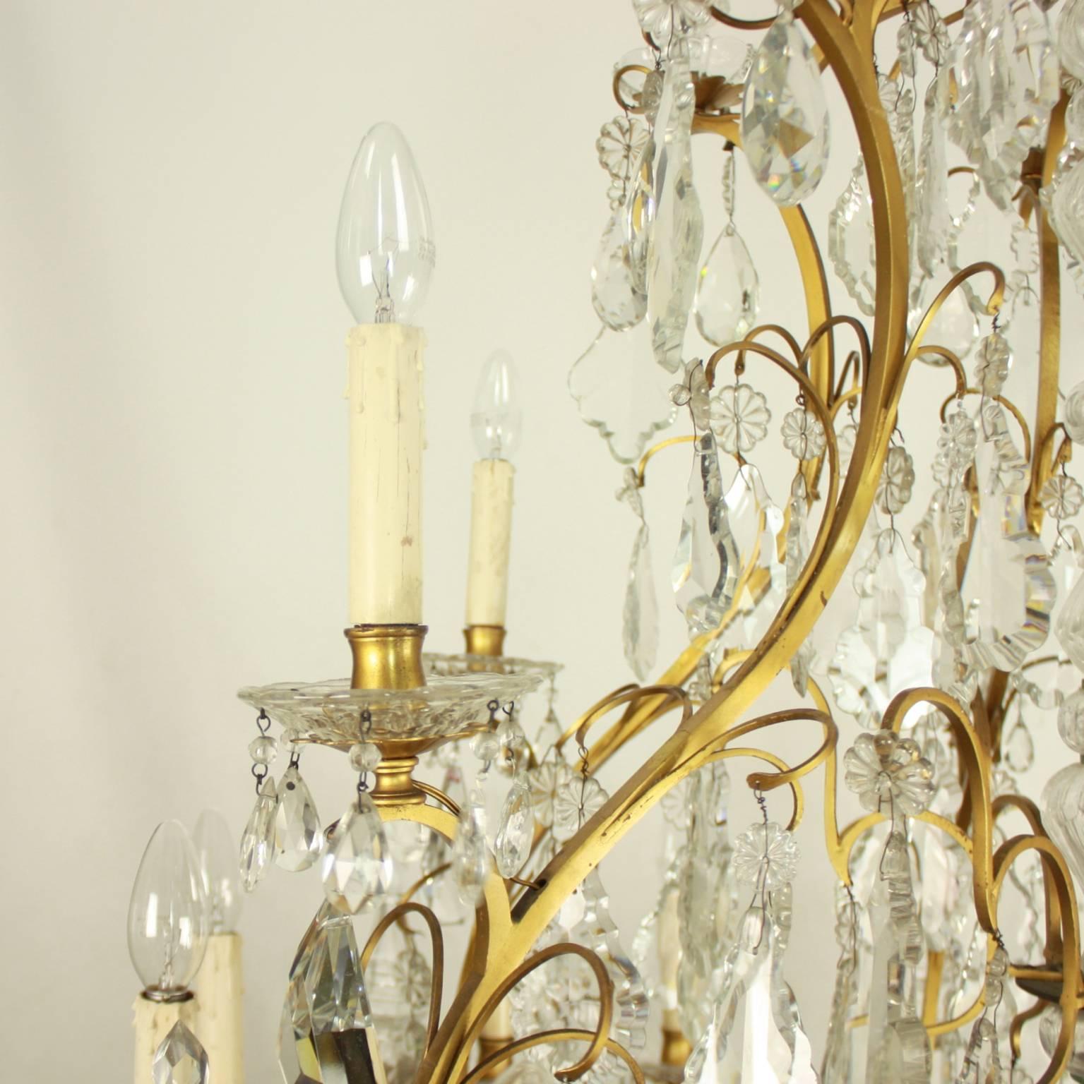 Monumental High Louis XV Style 24-Light Chandelier 2