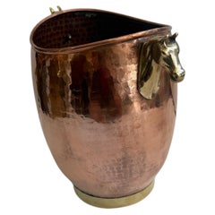 Art Deco Style Copper And Brass Champagne-Wine Cooler