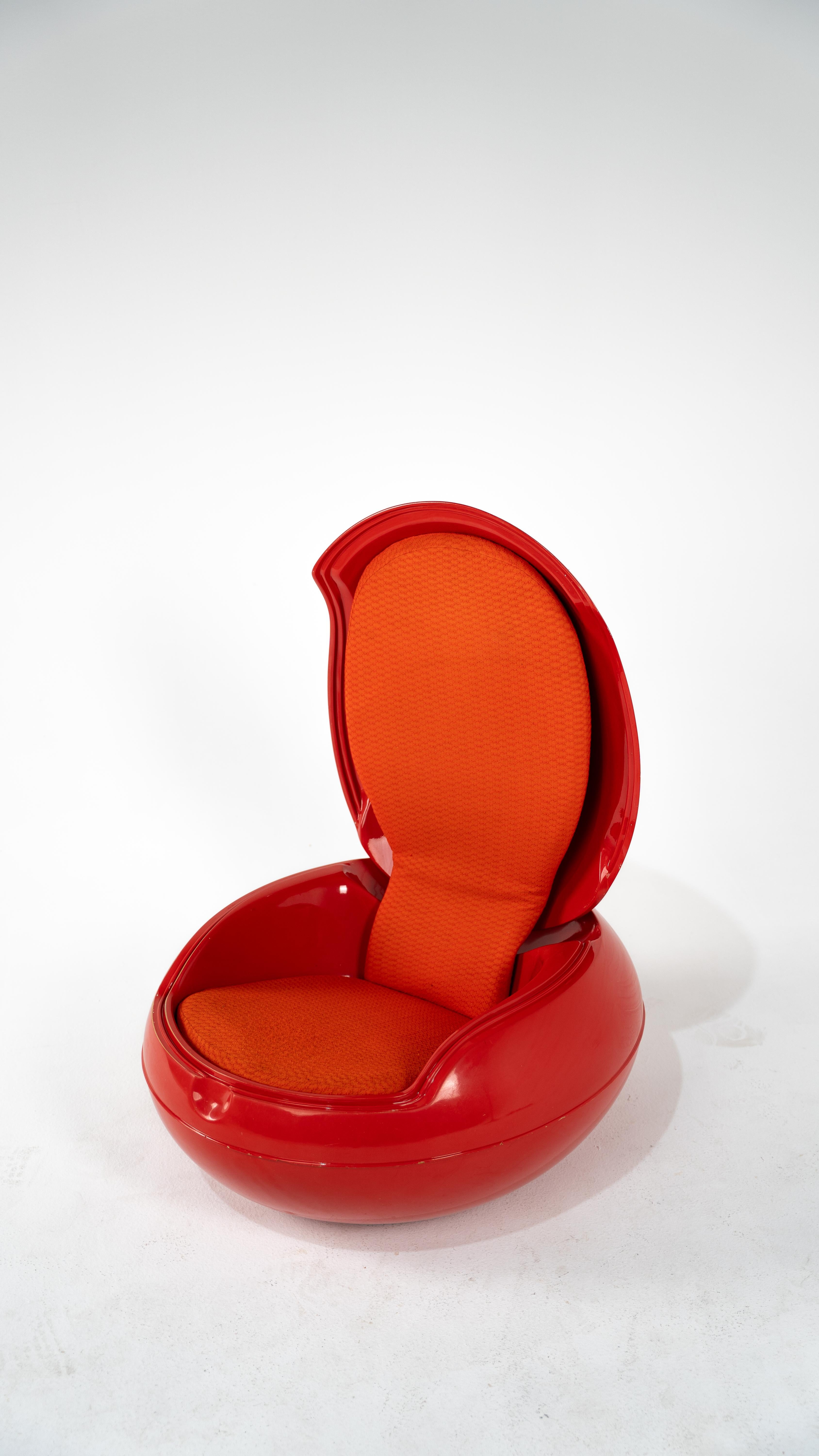Peter Ghyczy für Ghyczy Design, Gartenei oder Senftenberg-Ei, 1968 im Angebot 3