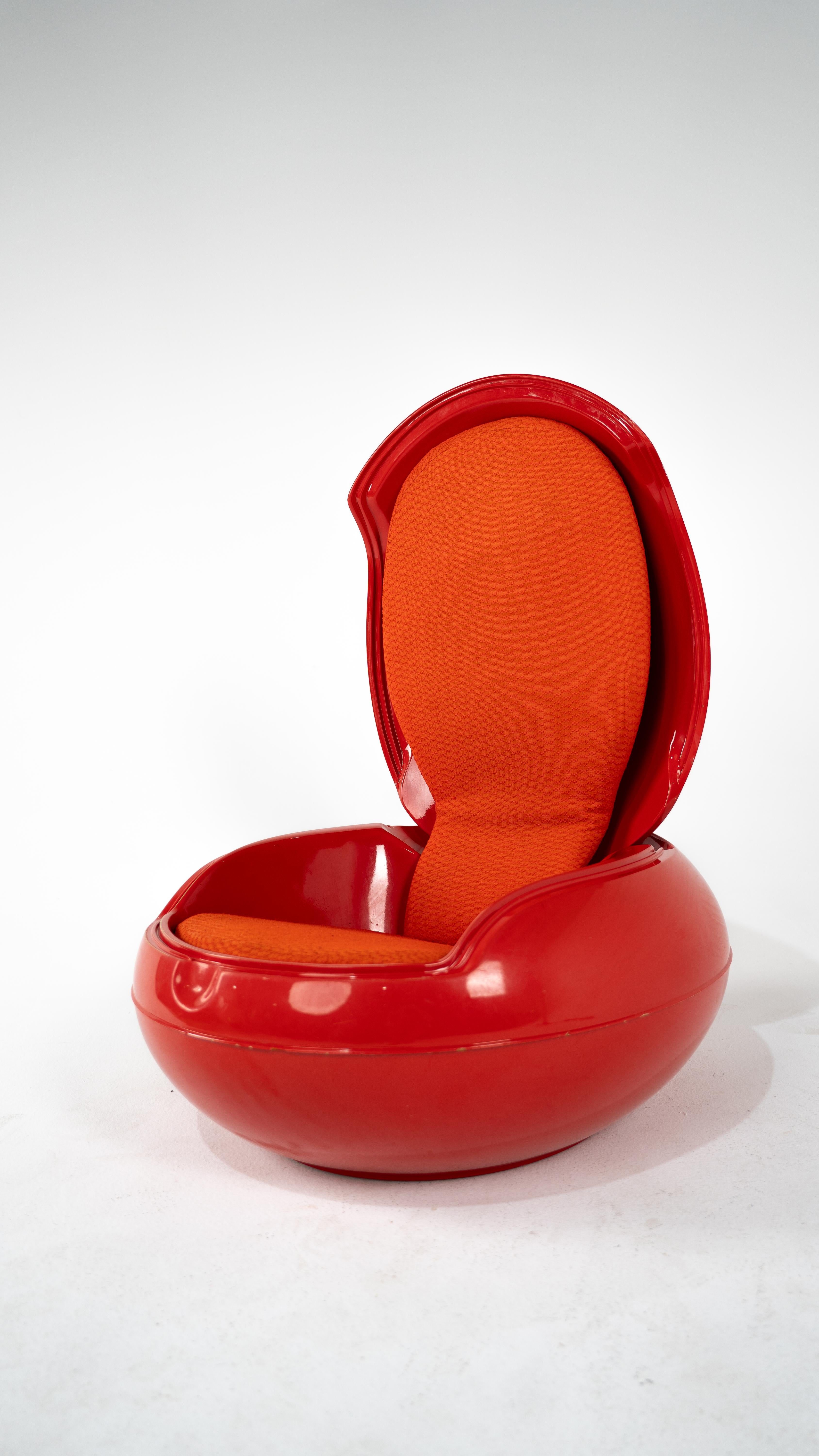 Peter Ghyczy für Ghyczy Design, Gartenei oder Senftenberg-Ei, 1968 im Angebot 6