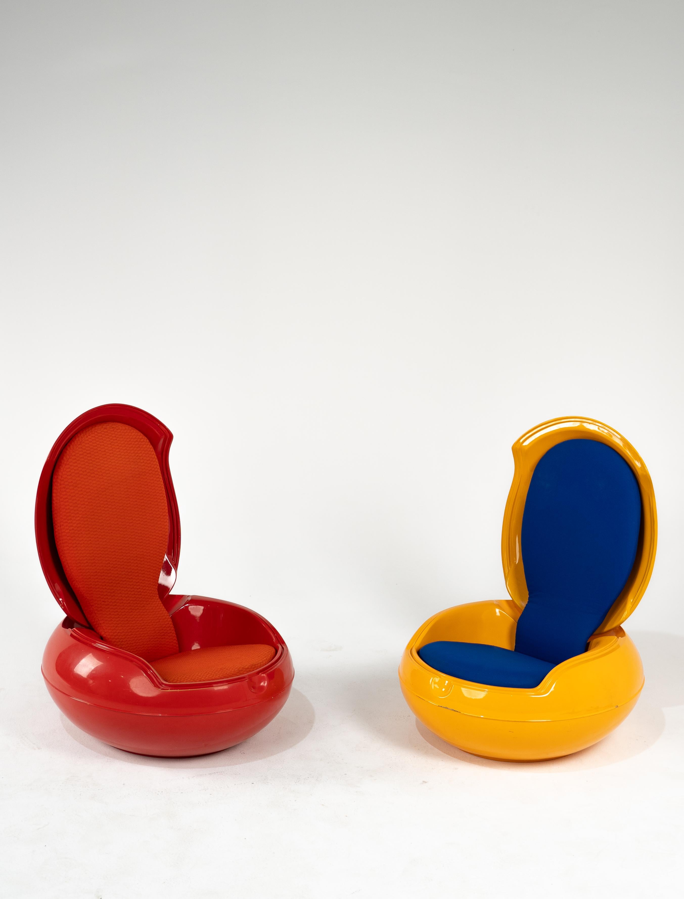 Peter Ghyczy für Ghyczy Design, Gartenei oder Senftenberg-Ei, 1968 im Angebot 8