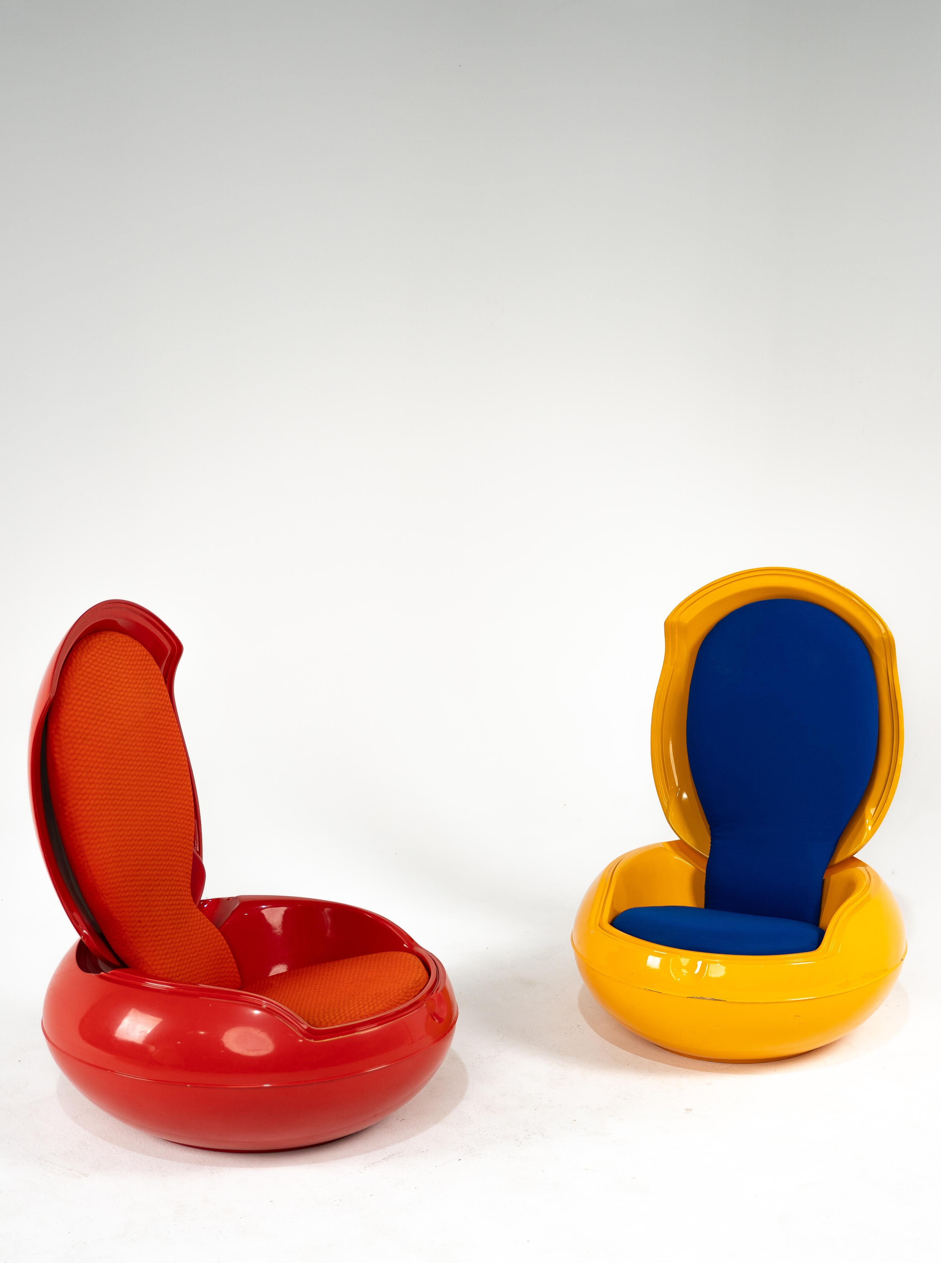 Peter Ghyczy für Ghyczy Design, Gartenei oder Senftenberg-Ei, 1968 im Angebot 10