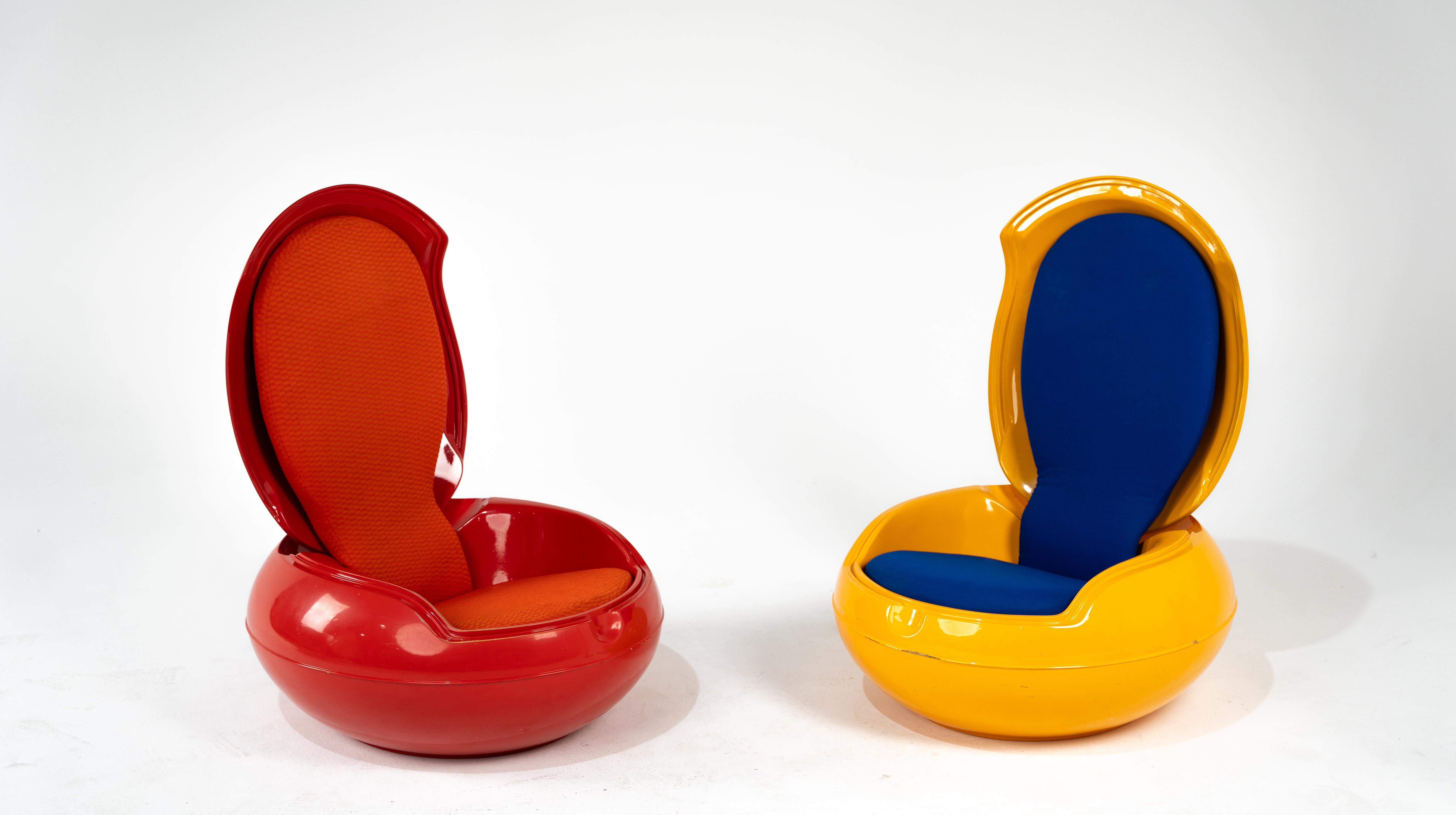 Peter Ghyczy für Ghyczy Design, Gartenei oder Senftenberg-Ei, 1968 im Angebot 9