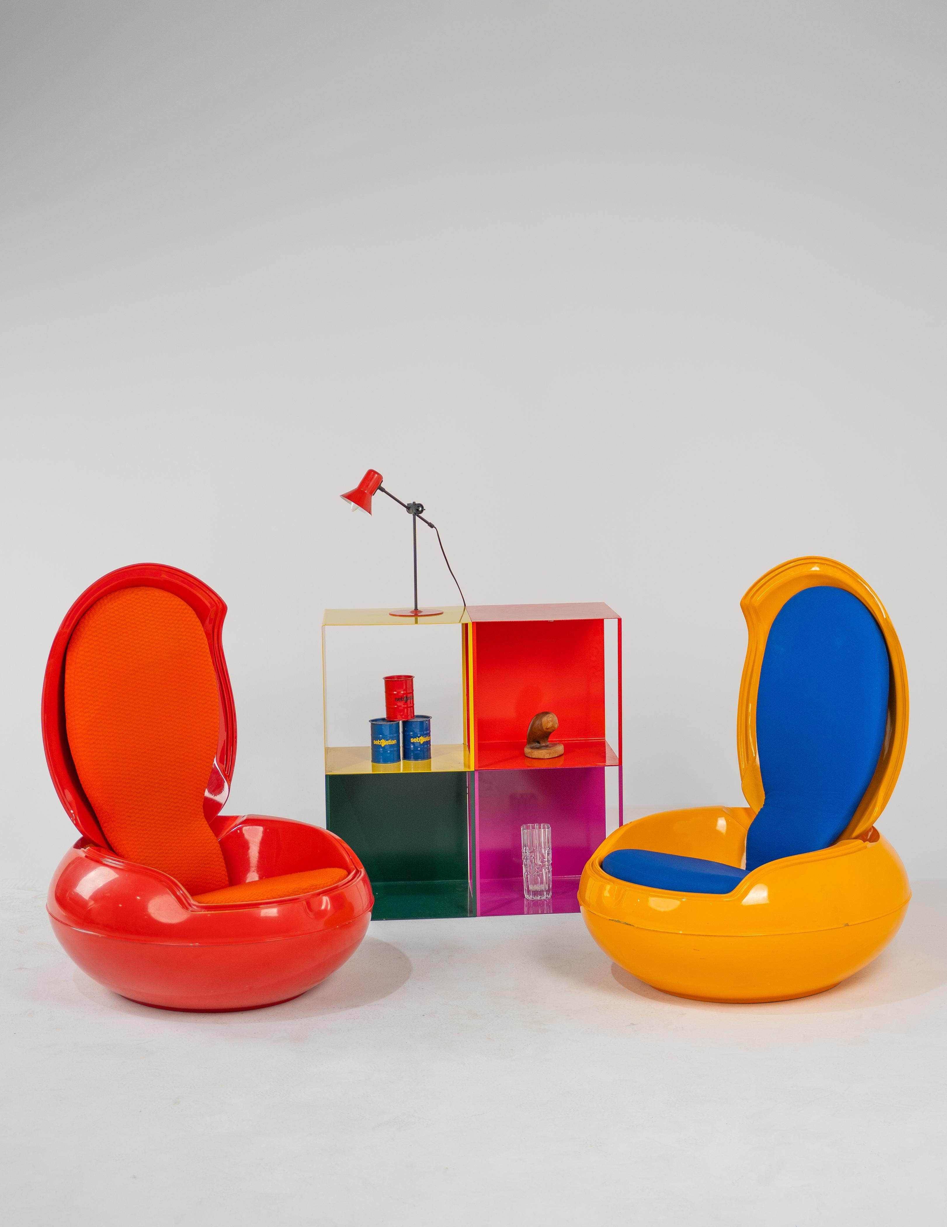 Peter Ghyczy für Ghyczy Design, Gartenei oder Senftenberg-Ei, 1968 im Angebot 13
