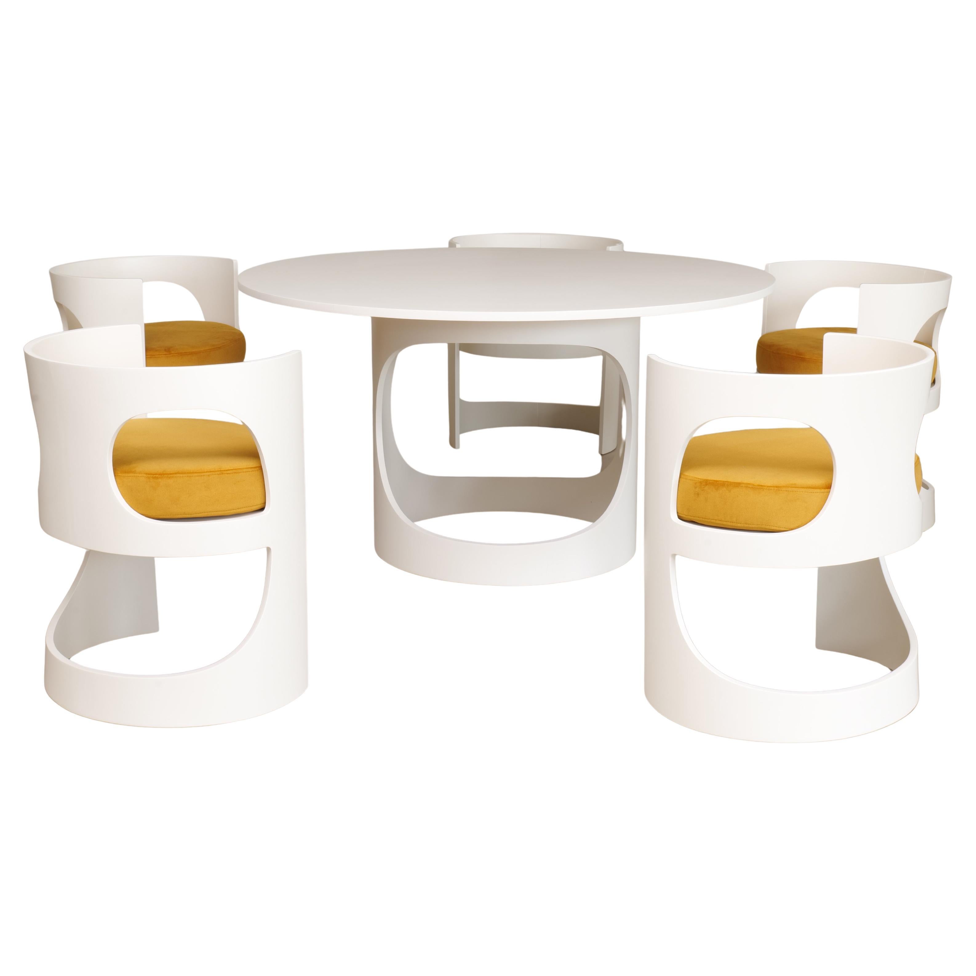 Arne Jacobsen Pre Pop dining set - Asko Finland 1969