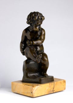 Bronze Figure of Putto