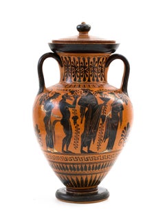 Attic Black-Figured Amphora, 530–500 BC