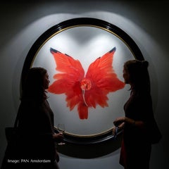 Art Print Titled 'Unknown Pose by Scarlet Ibis II' by Sinke & Van Tongeren